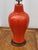 Mid 20th Century Vintage Mid Century Orange Pottery Table Lamp For Sale - Image 5 of 8