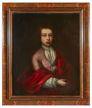 Flemish School Artist, Portrait of a Child, 17th Century, Oil on Canvas