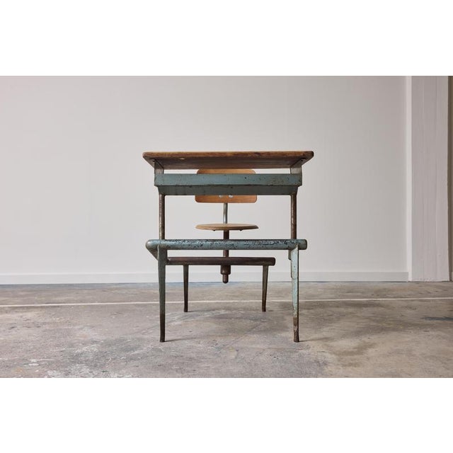 No. 800 Single-Seat School Desk by Jean Prouvé, 1952 For Sale - Image 3 of 12