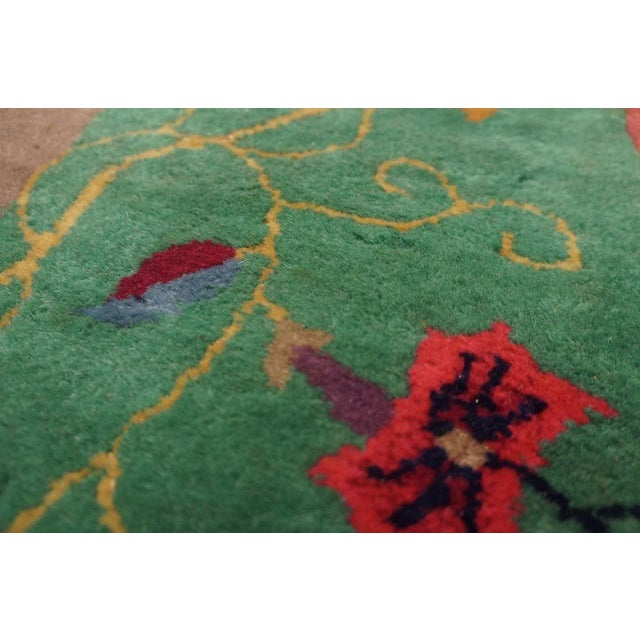 1920s Chinese Art Deco Carpet ( 8' x 9'6'' - 245 x 290 ) For Sale - Image 4 of 12