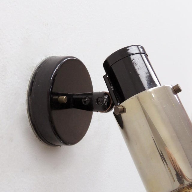 Black Wall Lights ‘Zodiac’ by Jacques Biny for Lita, 1950 For Sale - Image 8 of 10