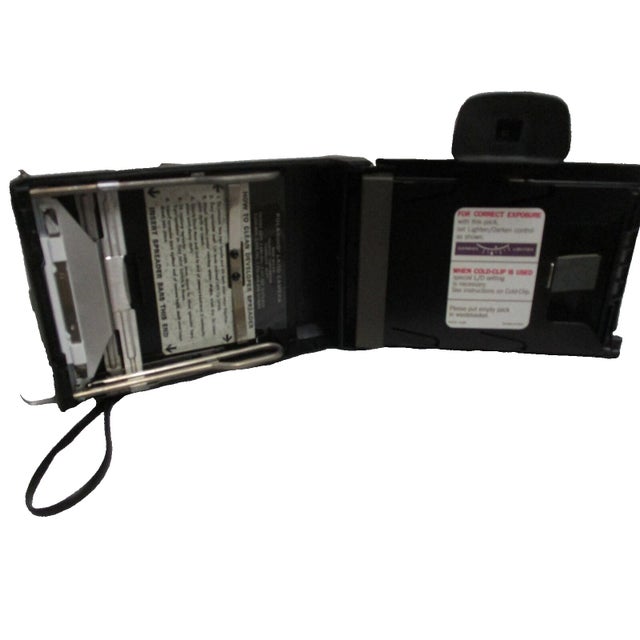 Black Vintage 1970 Polaroid Colorpack 3 Land Camera For Sale - Image 8 of 9