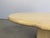 Vintage Oval Travertine Coffee Table, 1980s For Sale - Image 3 of 10