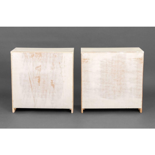Dorothy Draper Style White Chests of Drawers, 2 For Sale - Image 9 of 9