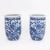 Pair of Chinese Blue and White Porcelain Vases For Sale - Image 9 of 9