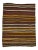 Striped Vintage Goat Hair Kilim Rug For Sale