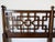 1970s Baker Hollywood Regency Style Walnut Fretwork King Size Headboard For Sale - Image 4 of 13