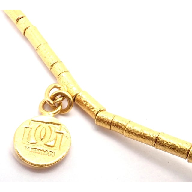 1990s Gurhan Vertigo Yellow Gold Lariat Beaded Spiral Necklace For Sale - Image 13 of 13
