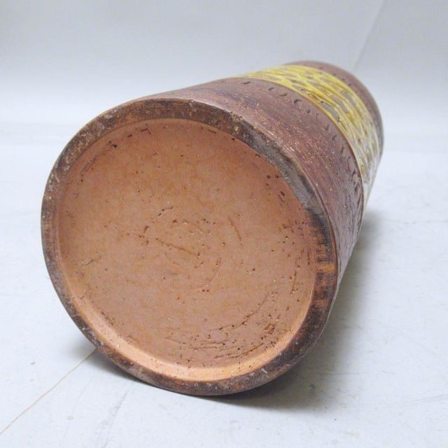 Mid-Century Modern Roller Vase from Aldo Londi, 1960s For Sale - Image 3 of 7