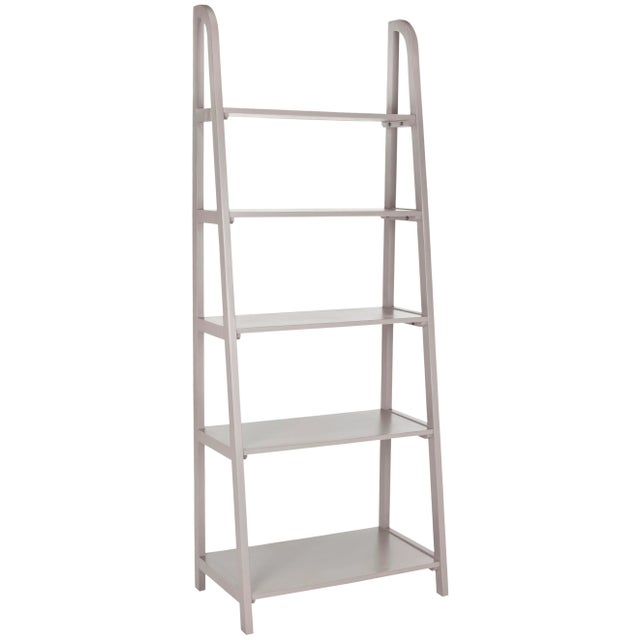 Inspired by the classic library ladder, theÉtagère has a contemporary A-line profile with five shelves that increase to a...