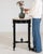 19th Century France Napoleon III Black Wood Console Table For Sale In Greensboro - Image 6 of 11