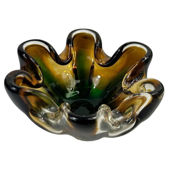 1960s Murano Art Glass Bowl For Sale - Image 9 of 9