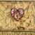 Early 20th Century Vintage Painted Tramp / Folk Art Sewing Box With Large Pincushion Top & Red Heart Carving For Sale - Image 5 of 18