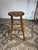Vintage Early American Shaker Style Oak Wood Bar Stools. Set of 5 For Sale - Image 9 of 12