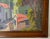 Green 1930's Scenic Oil on Canvas - Framed Painting For Sale - Image 8 of 13