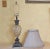 Mid-Century Modern Uttermost Mid-Century Modern Style Bronze Crystal and Bronze Pineapple Table Lamp For Sale - Image 3 of 13