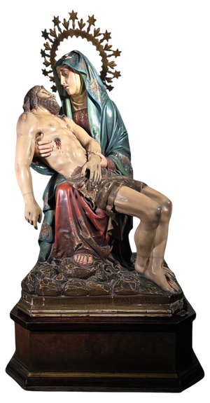 19th Century Sculpture The Pieta, 1800s