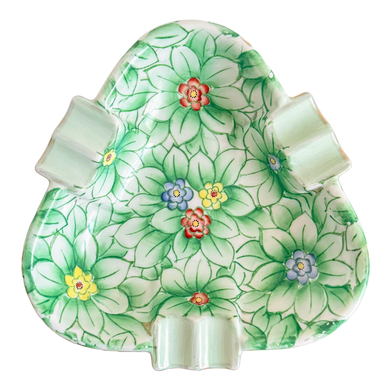 Mid Century Large Vintage Lenwile China Ardalt Hand Painted