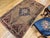 Vintage Persian Malayer Area Rug, Hand-Knotted Wool, Geometric Medallion Pattern, Camelhair & Red, 4x7 For Sale - Image 4 of 16
