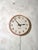 This impressive industrial wall clock was manufactured by Gents of Leicester, renowned for their high-quality station and...