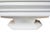 Vintage White Lacquered Wood Sculptural Cabinet, Dresser or Dry Bar, 1970's For Sale - Image 4 of 8