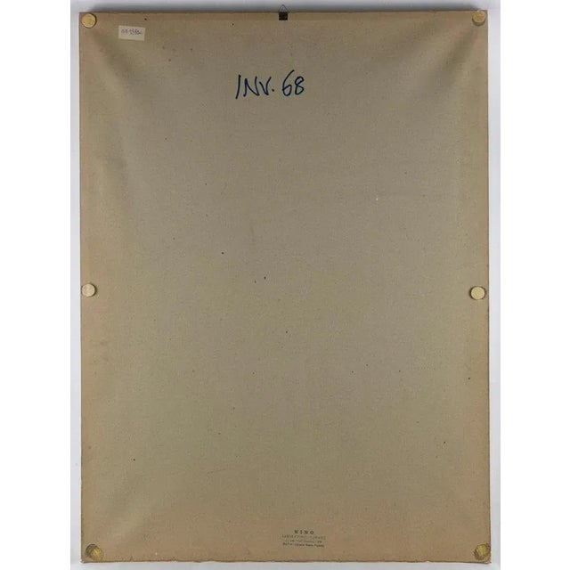 Modern Leo Guida, Flight, Original Etching, 1972 For Sale - Image 3 of 4