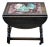 Mid-Century Jacobean Style Swedish Drop Leaf Side Table For Sale