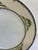 An elegant vintage Noritake dinner plate in the Avril pattern, made in Japan. The design features delicate floral garlands...