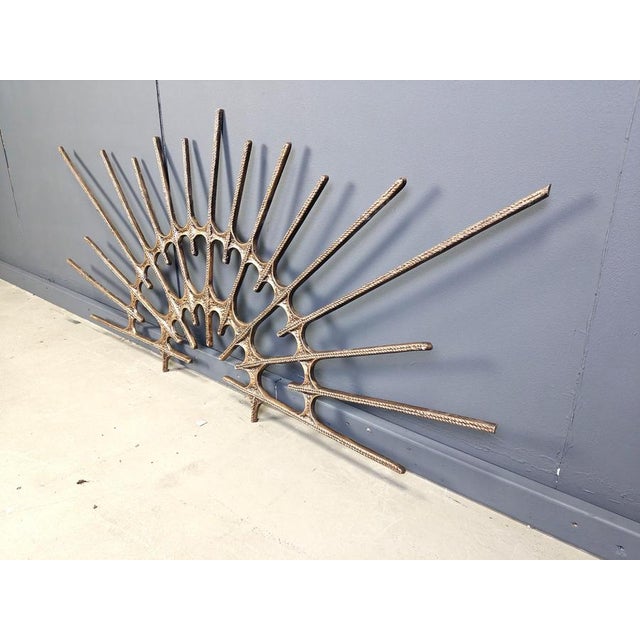 1970s Large Burtalist Wall Sculpture, 1970s For Sale - Image 5 of 11