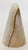 Stunning vintage onyx paper weight in conical form featuring vibrant color striations. Minor age wear. Free of chips or...