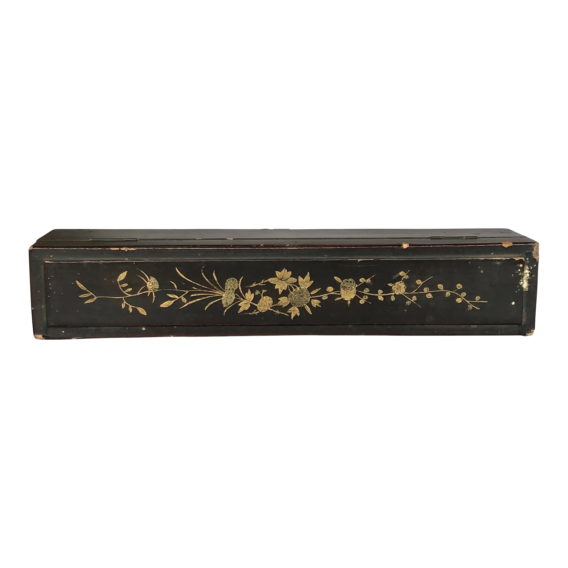 装飾BOX Antique Japanese Meiji Era Decorative Lacquer Box With Original