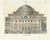 Brown Church of Saint Sophia, 1842, Hand Colored Lithograph For Sale - Image 8 of 8