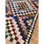 1940s Diamond Colorful Tribal Antique Handwoven Turkish Kilim Rug 4'8" X 9'6" For Sale - Image 4 of 6