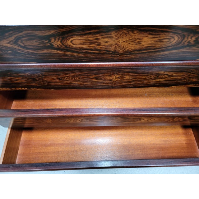 Rosewood Dresser by Westnofa Sweden 1960's For Sale - Image 10 of 15