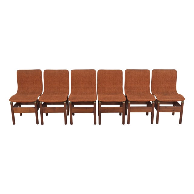 Chelsea Chairs by Vittorio Introini for Saporiti, 1960, Set of 6 For Sale