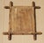 Brown Antique English Faux Bamboo Wall Mirror with Foxed Glass For Sale - Image 8 of 9