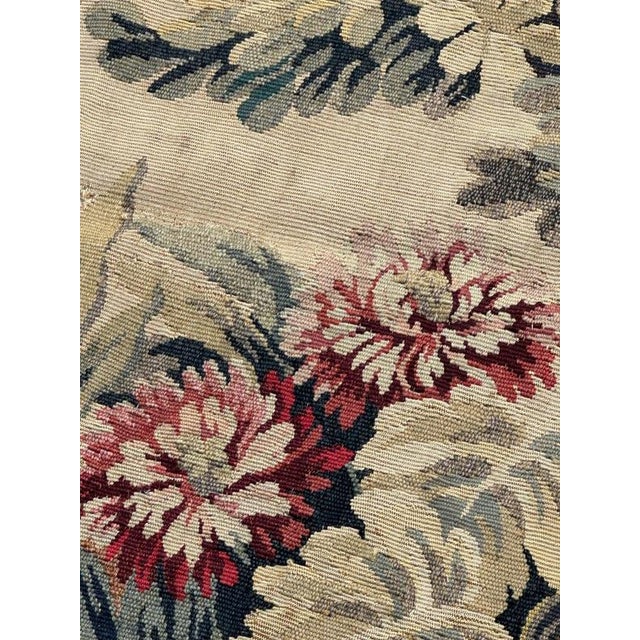 19th Century French Aubusson Landscaper Tapestry, 1890s For Sale - Image 10 of 18