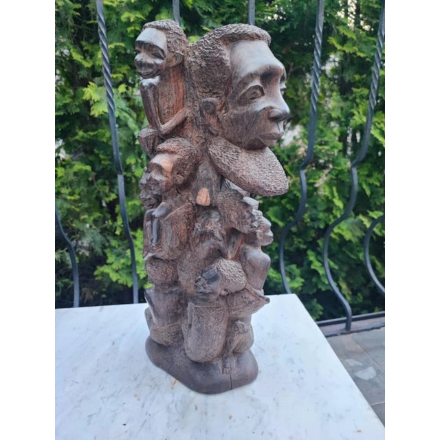 Sculpture of the Family Tree of the Makonde People, 1970s For Sale - Image 4 of 9