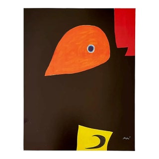 1978 Joan Miro Derriere Le Miroir Dm12231 Tete For Sale