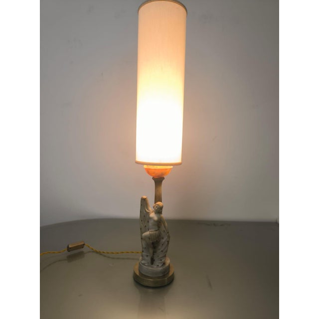 Vintage Structure with Lampshade, 1940s For Sale - Image 12 of 18