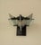 Wall Sconces By Giovanni Grignani, 1980s, These high tech wall sconces Model Dihedron feature a heavy metal frame and...