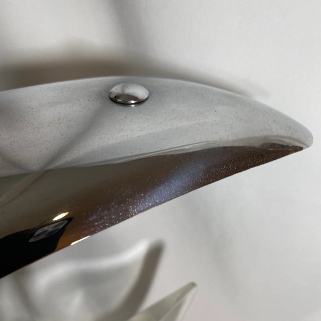 Mid 20th Century Mid 20th Century Rona Culter Lucite & Chrome Sculpture For Sale - Image 5 of 12