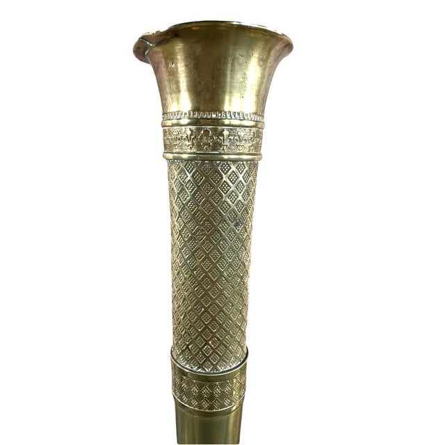 Gilt Brass Candlesticks by Thomire & Duterme, Set of 2 For Sale - Image 4 of 11