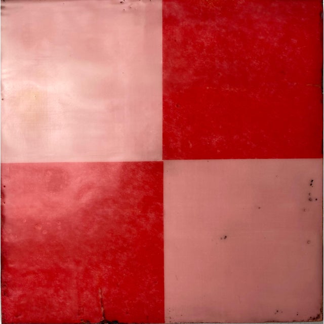 Encaustic Collage Installation by Gina Cochran - "The Enthusiast" - 16 Pieces For Sale - Image 17 of 18