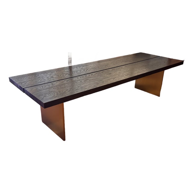 Thomas Bina & Ed Robinson for Restoration Hardware Channel Rectangular Dining Table For Sale