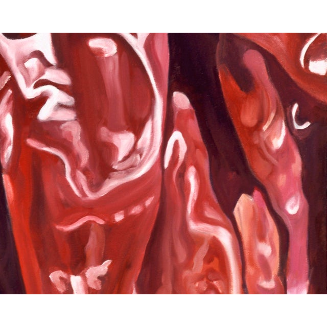 2000s "Ristra" Gallery Wrapped Oil Painting by Judith Moore For Sale In Saint Louis - Image 6 of 8