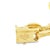 Mid 20th Century Chanel 18k Yellow Gold Bracelet Iconic C Logo Links 7" For Sale - Image 9 of 10