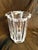 Transparent Acrylic Hexagonal Vase or Wine Chiller For Sale - Image 8 of 12