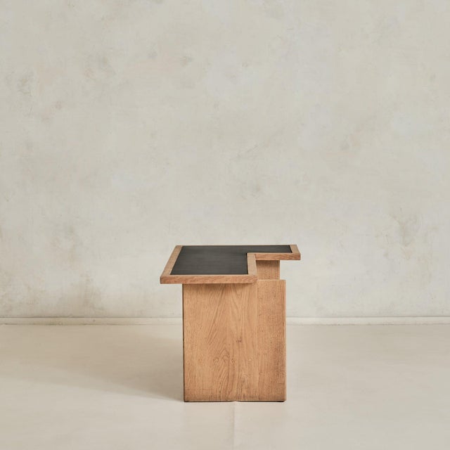 Mid-Century Modern French Modernist Coffee Table in the Manner of Guillerme et Chambron, 1960s For Sale - Image 3 of 11