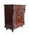Charming apprentice piece modelled as a traditional full-sized victorian chest crafted in mahogany with two short drawers...